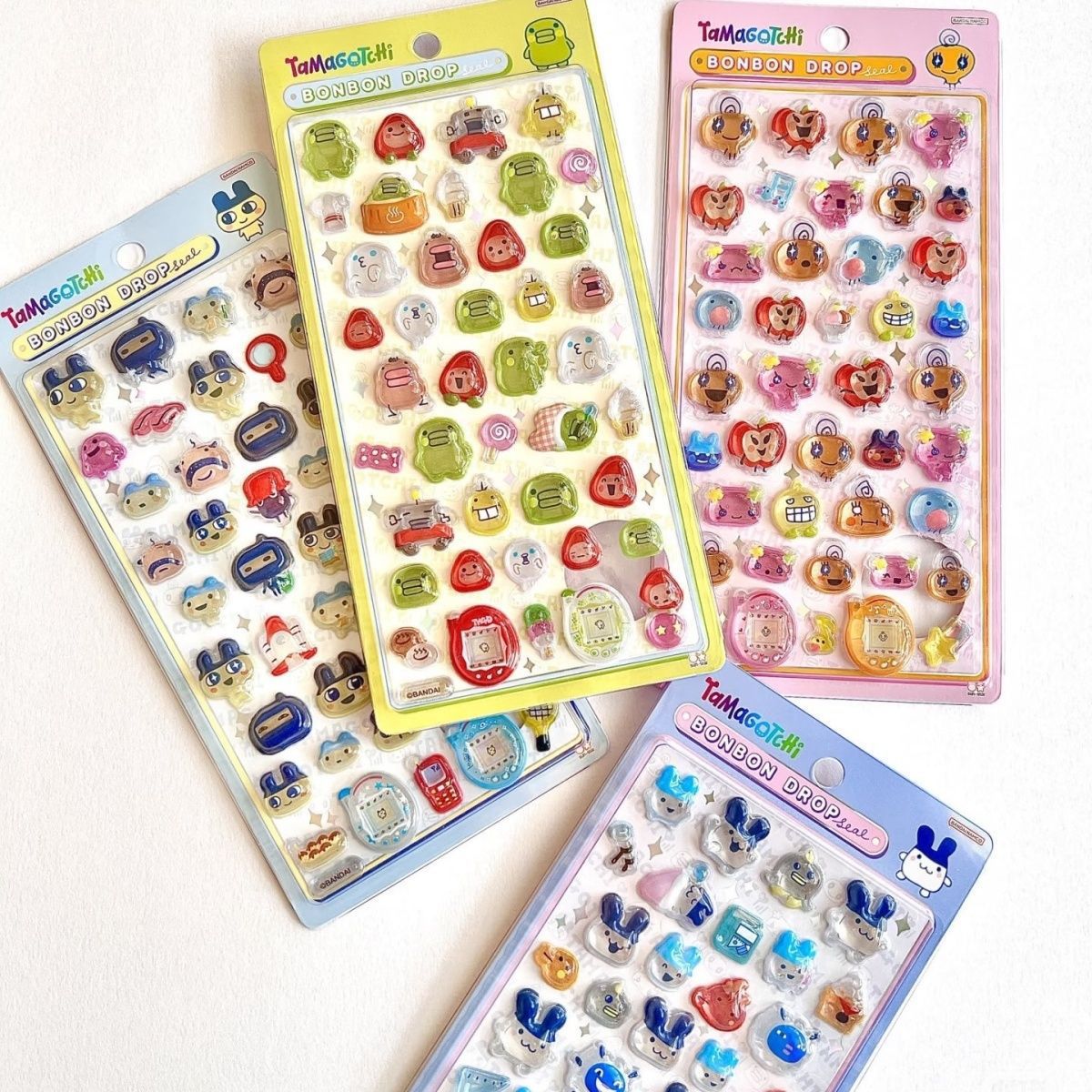 Bandai Model Tamagotchi - Tamagotchi 3D Stickers - Cute Cartoon